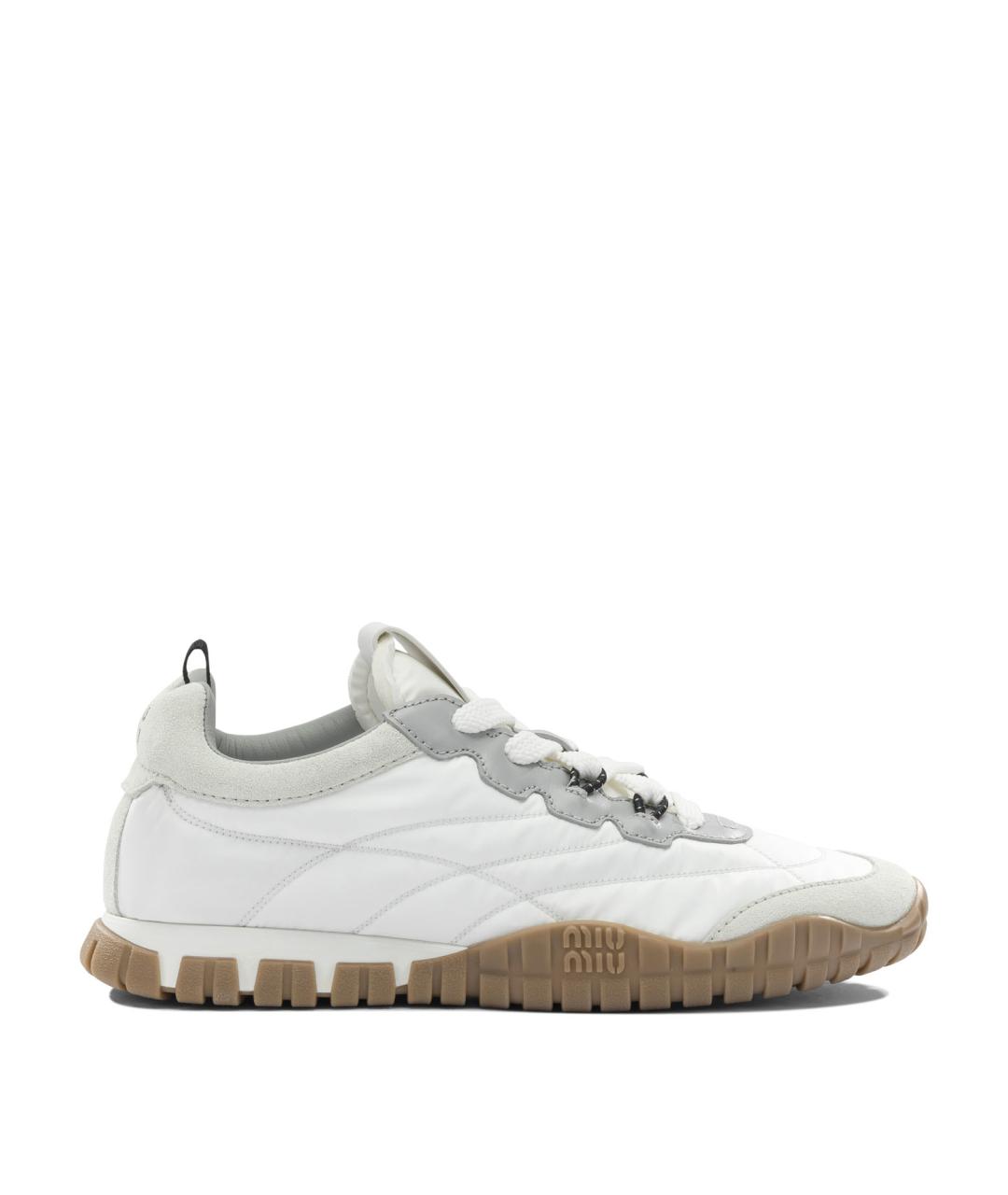 MIU MIU Белые кроссовки, фото 1