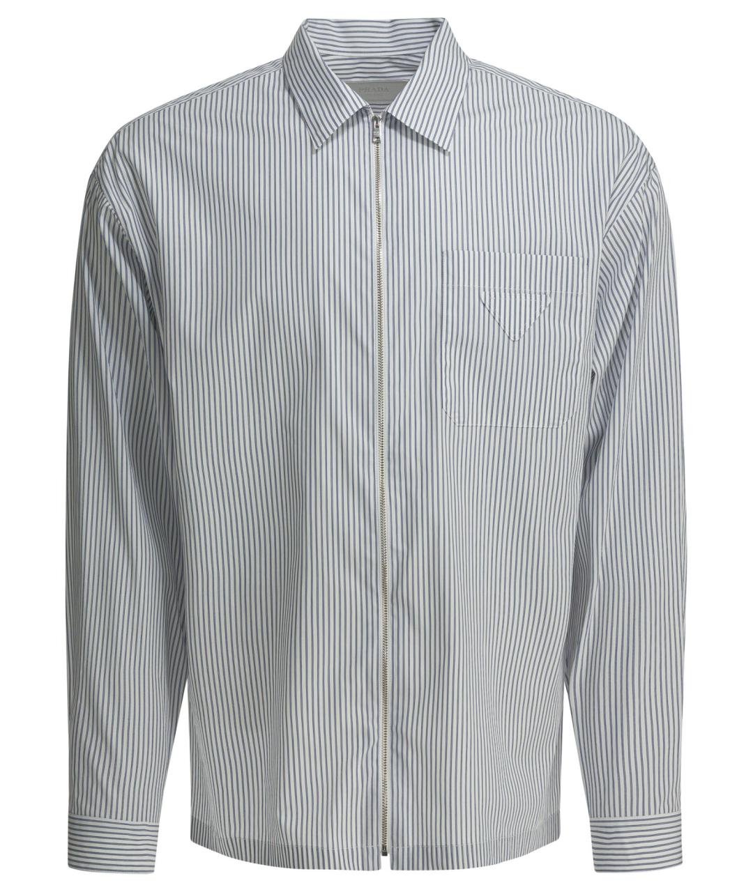 PRADA Мульти хлопковая кэжуал рубашка, фото 1