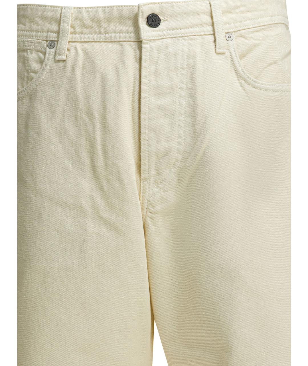 STONE ISLAND Хлопковые повседневные брюки, фото 3