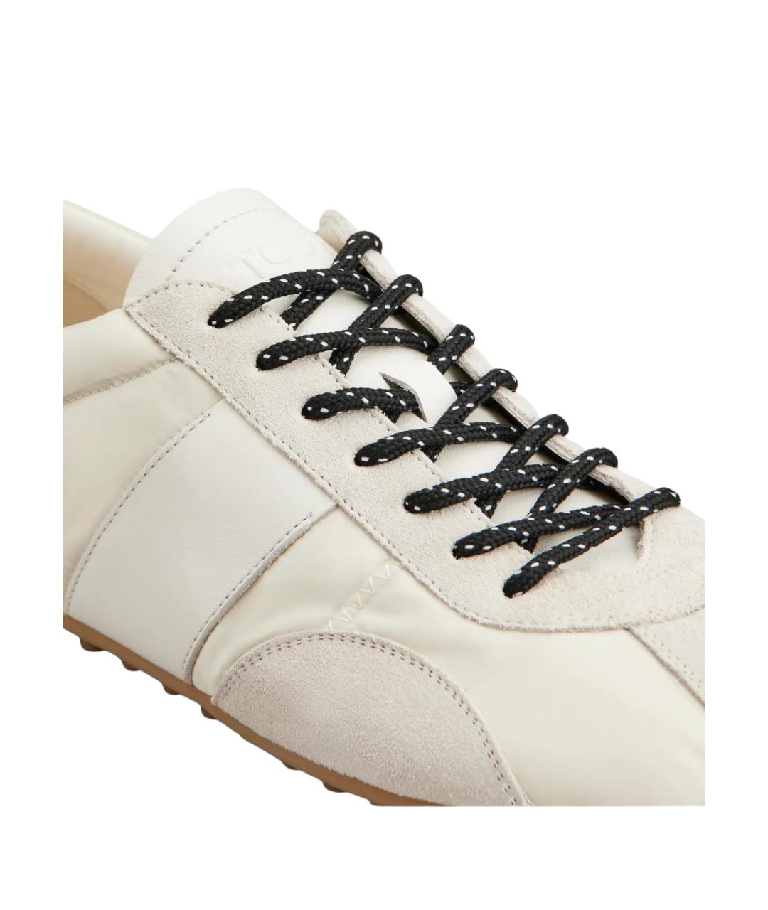 TOD'S Белые кроссовки, фото 5