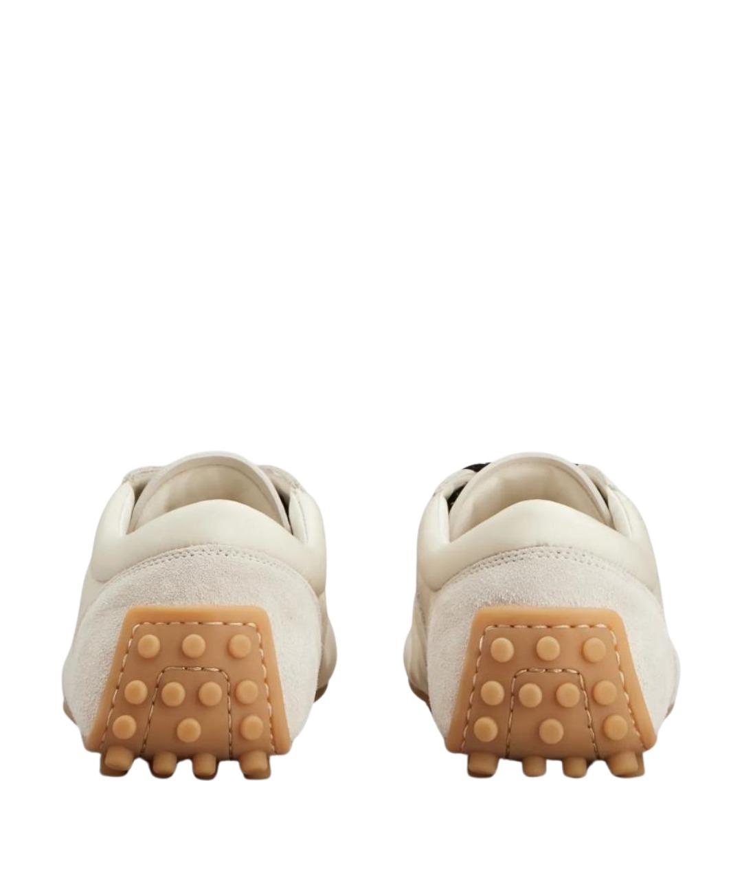 TOD'S Белые кроссовки, фото 3