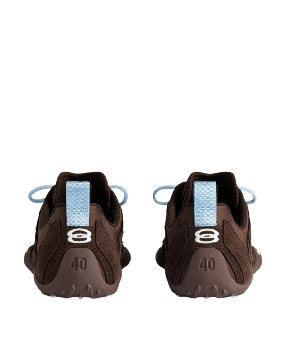 BALENCIAGA Коричневые замшевые кроссовки, фото 5