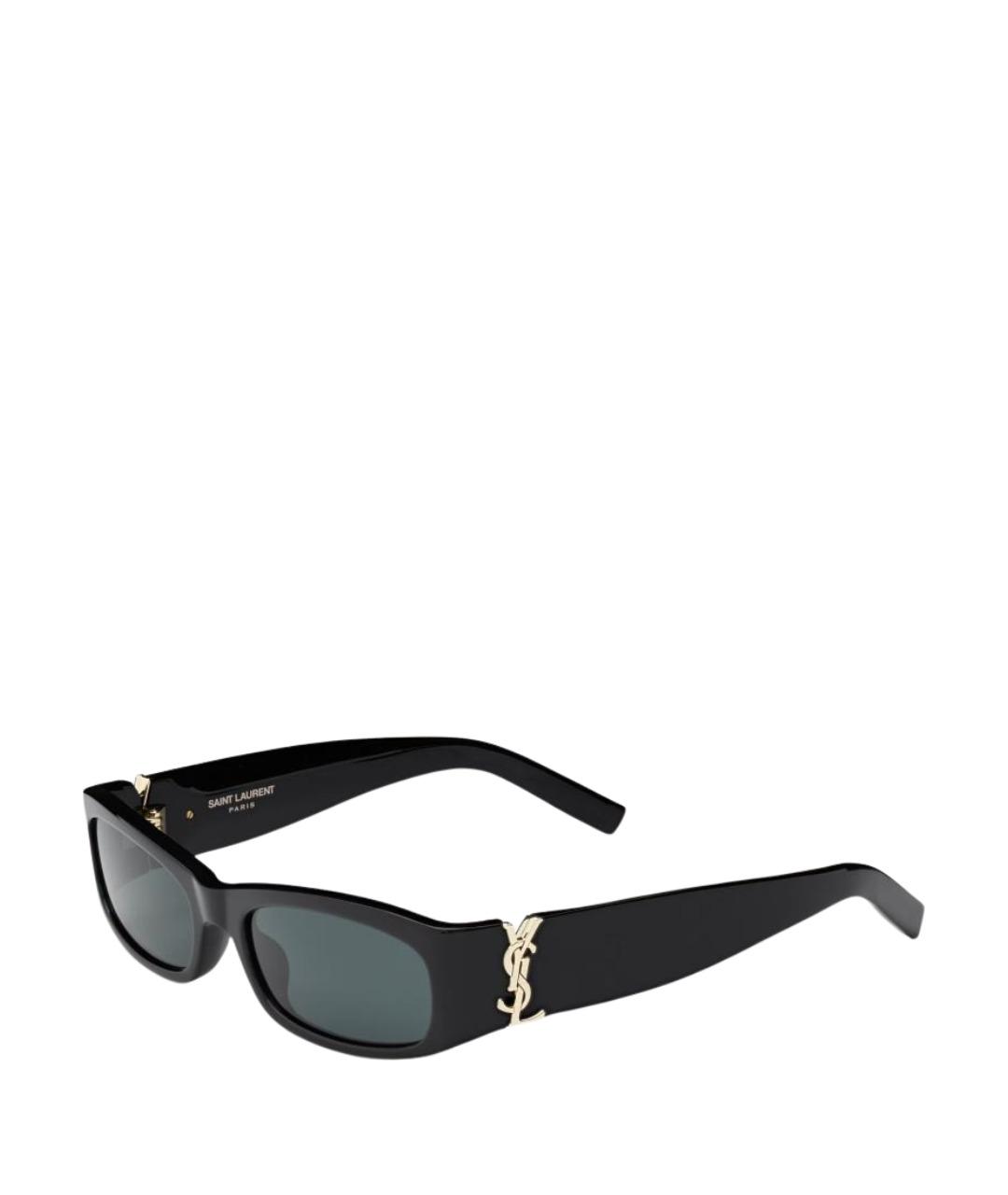 SAINT LAURENT Черные солнцезащитные очки, фото 2