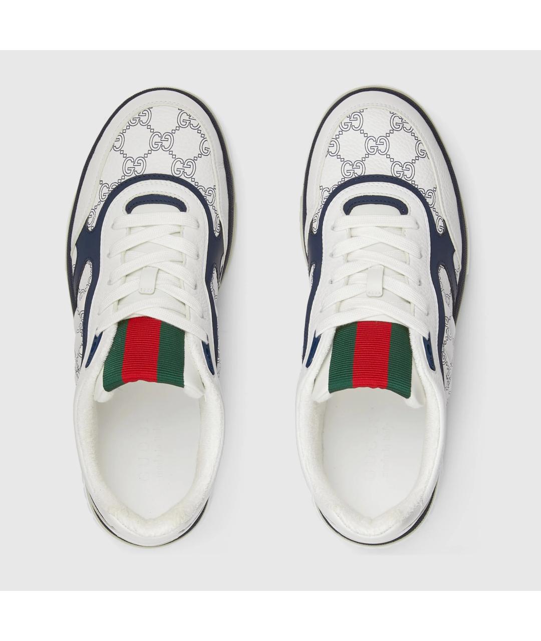 GUCCI Мульти кожаные низкие кроссовки / кеды, фото 5