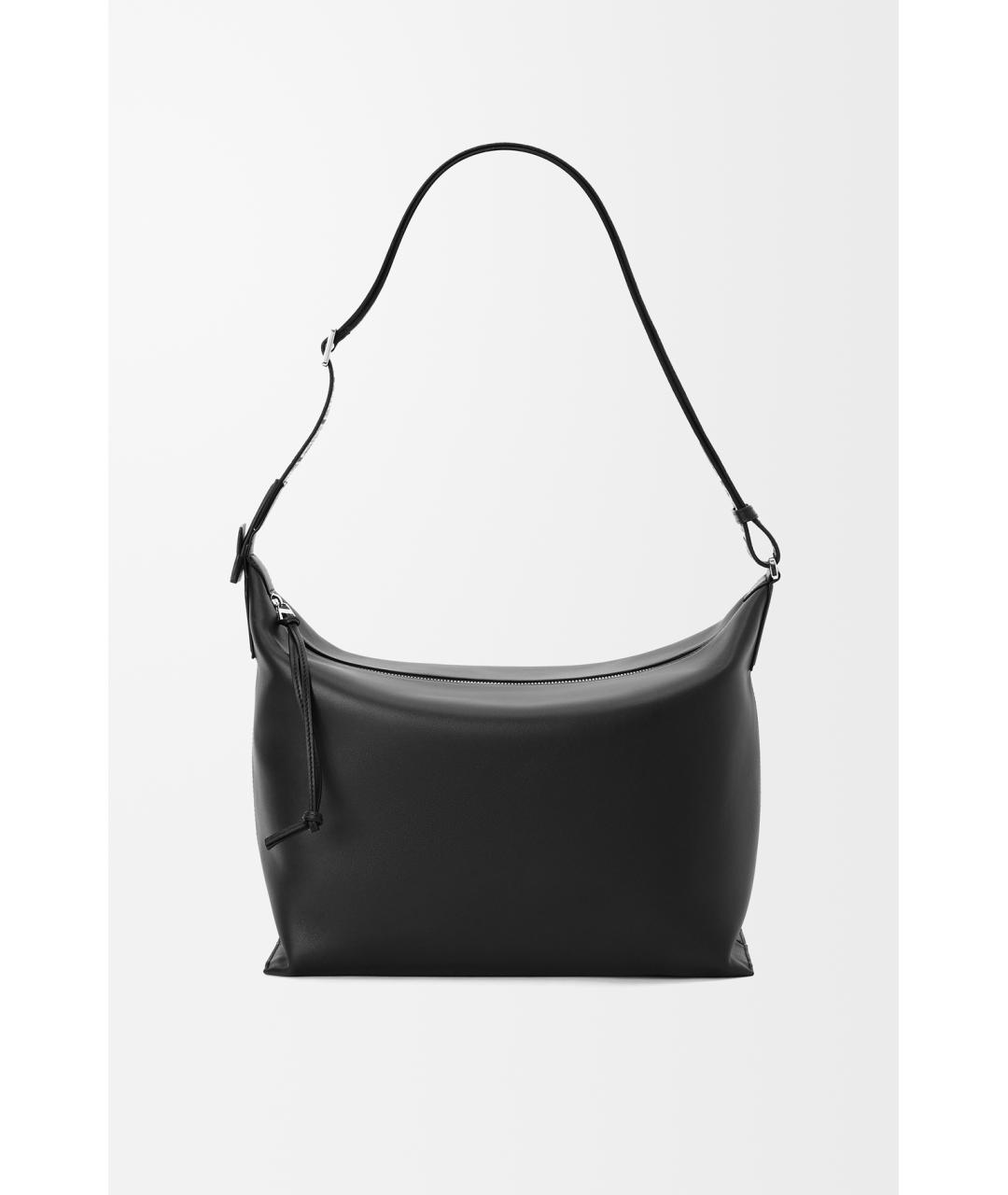 LOEWE Черная кожаная сумка на плечо, фото 1