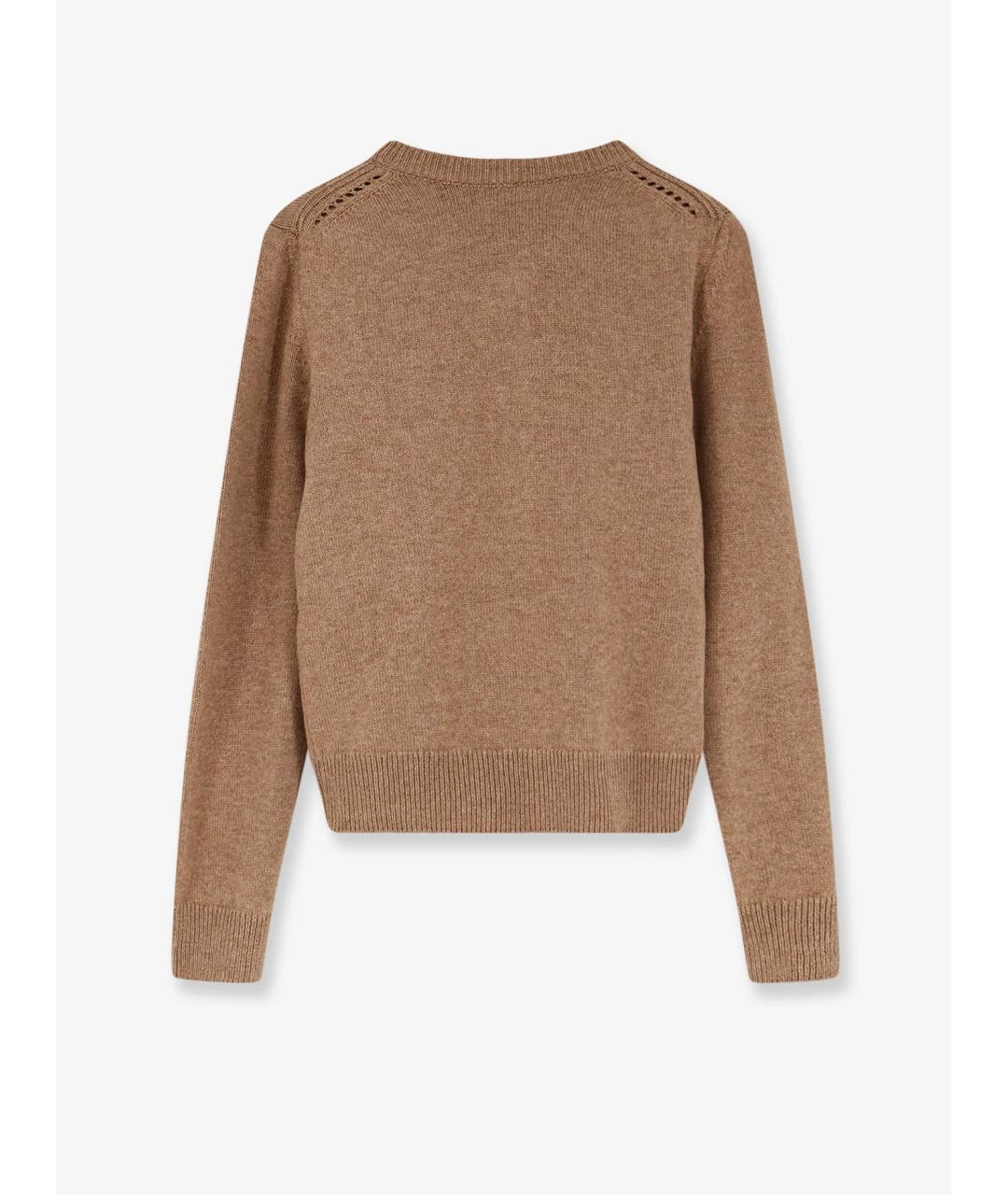 CELINE Коричневый кашемировый кардиган, фото 2