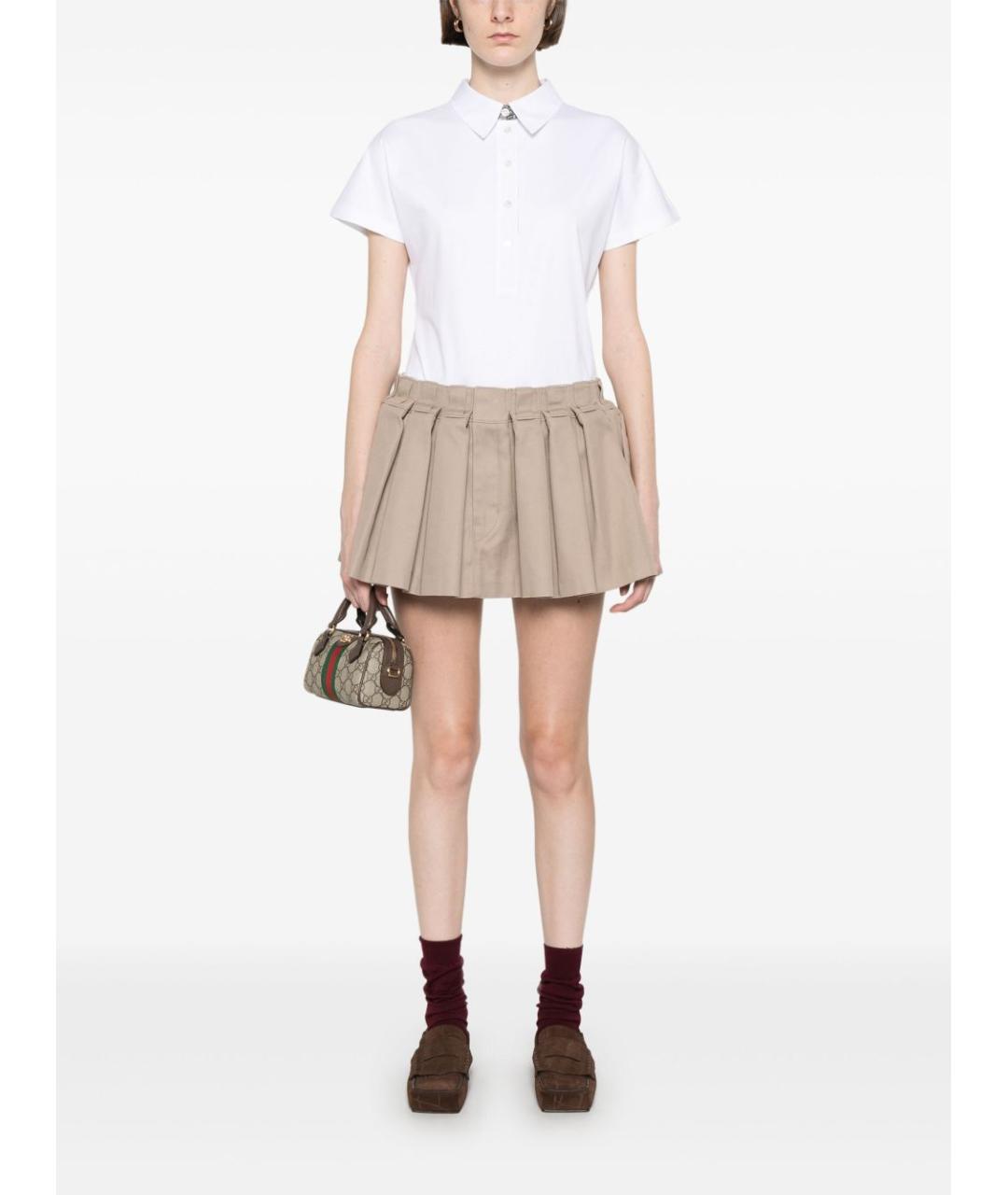 HERNO Белая хлопковая футболка, фото 5