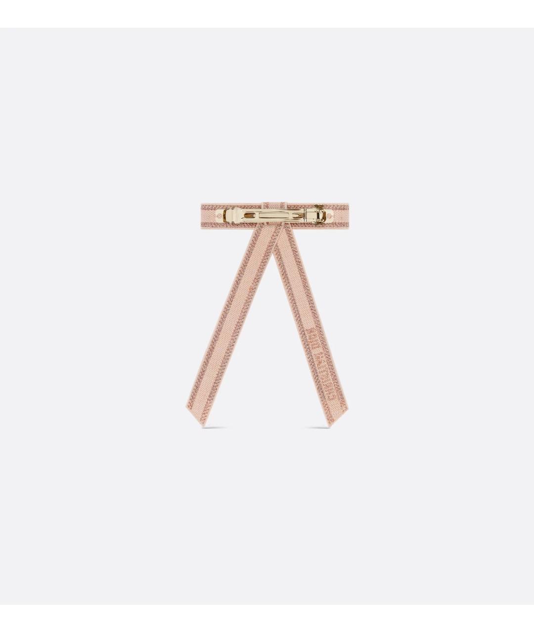 CHRISTIAN DIOR Розовая заколка, фото 2