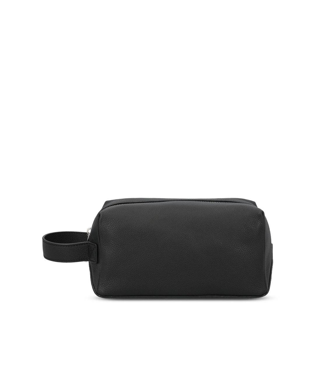 FENDI Черная кожаная косметичка, фото 1