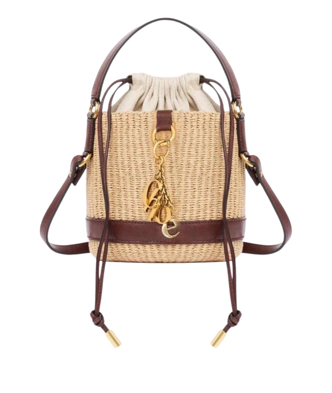 CHLOE Бежевая сумка с короткими ручками, фото 1