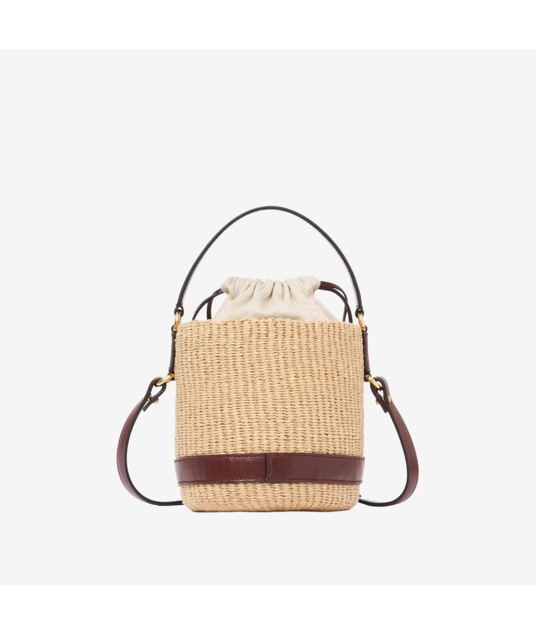 CHLOE Бежевая сумка с короткими ручками, фото 2