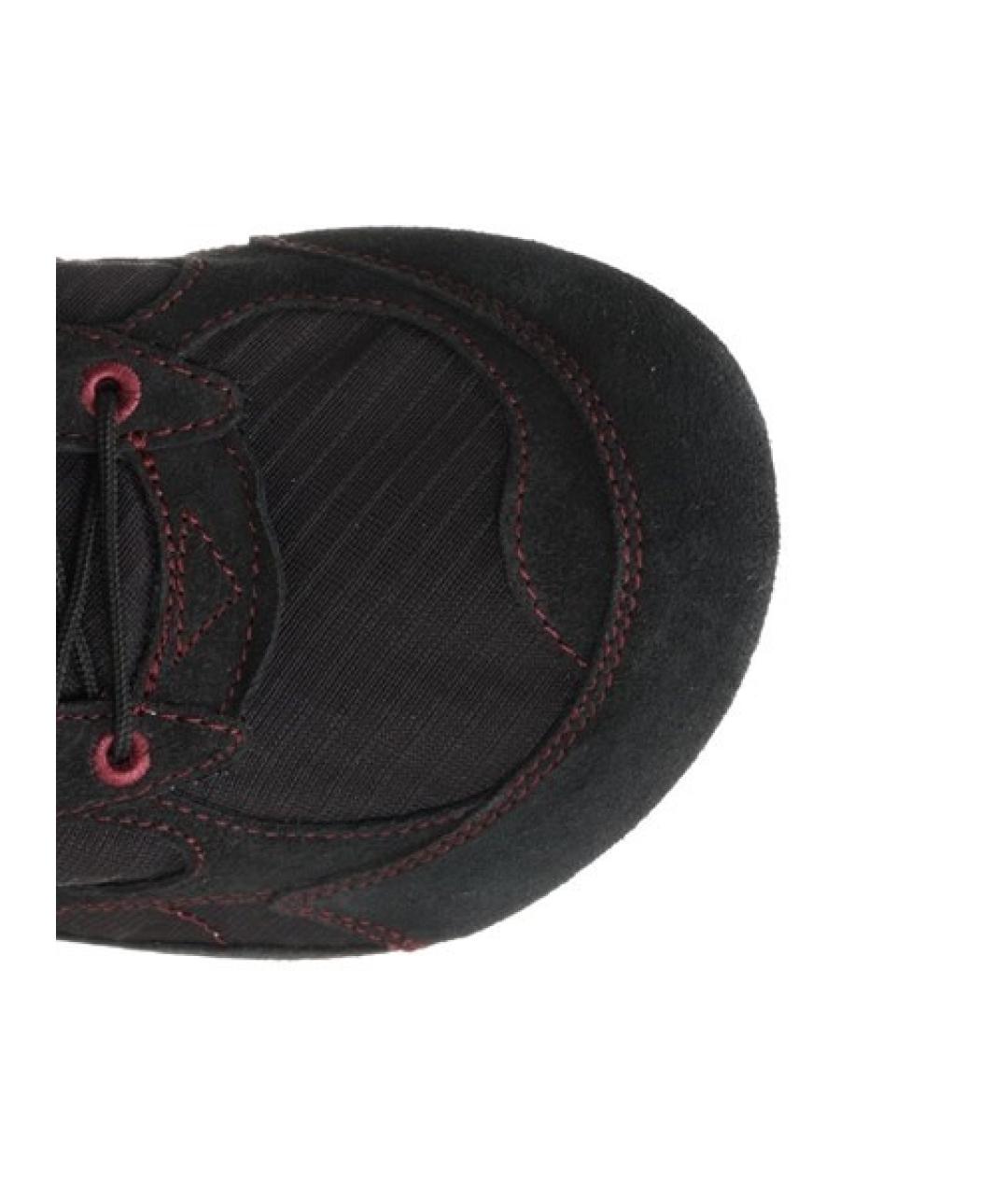 BOTTEGA VENETA Черные низкие кроссовки / кеды, фото 3