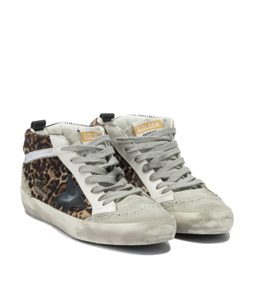 GOLDEN GOOSE DELUXE BRAND Мульти кожаные кроссовки, фото 2
