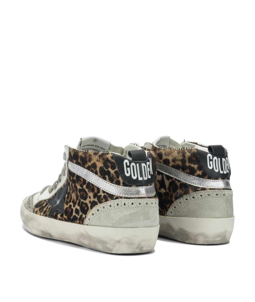 GOLDEN GOOSE DELUXE BRAND Мульти кожаные кроссовки, фото 4