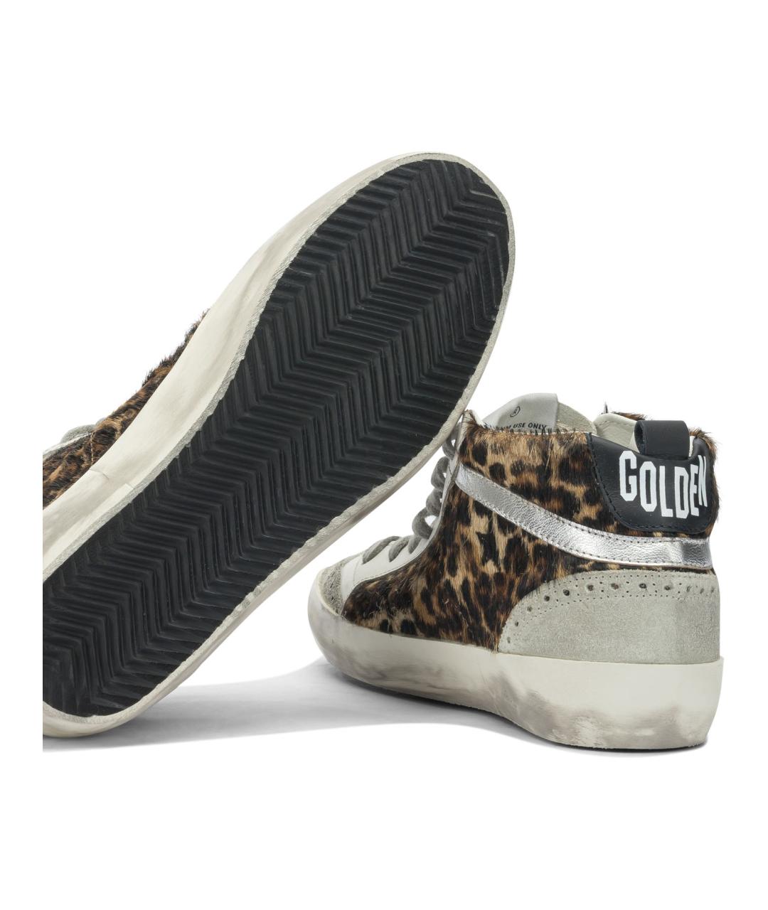 GOLDEN GOOSE DELUXE BRAND Мульти кожаные кроссовки, фото 5