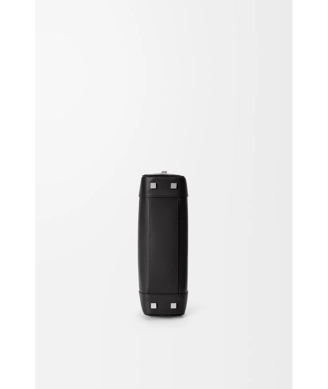 LOEWE Черная кожаная сумка через плечо, фото 6