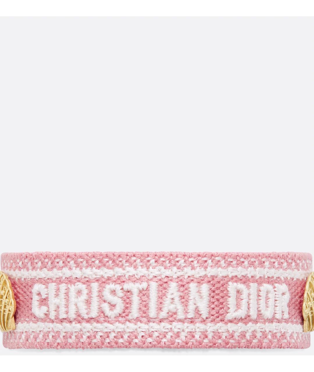 CHRISTIAN DIOR Розовый браслет, фото 3