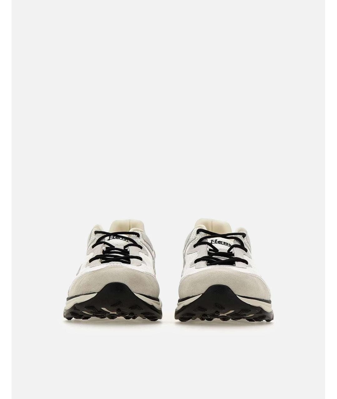 HERNO Белые синтетические низкие кроссовки / кеды, фото 4