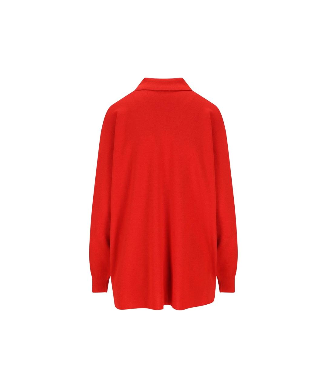 LOEWE Красный кашемировый джемпер / свитер, фото 2