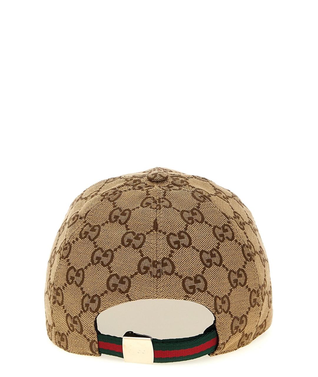 GUCCI Бежевая кепка, фото 3