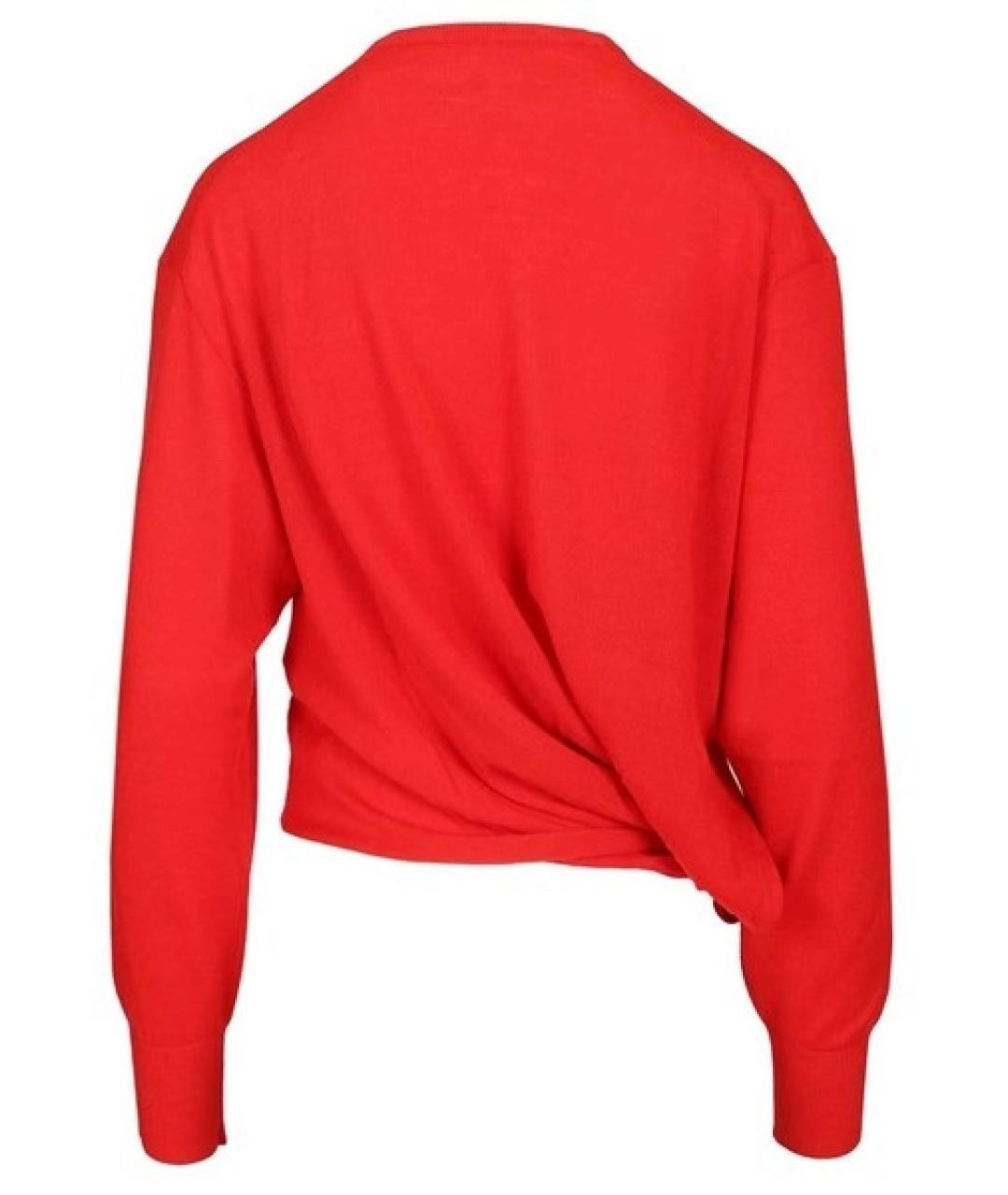 LOEWE Красный шерстяной джемпер / свитер, фото 6