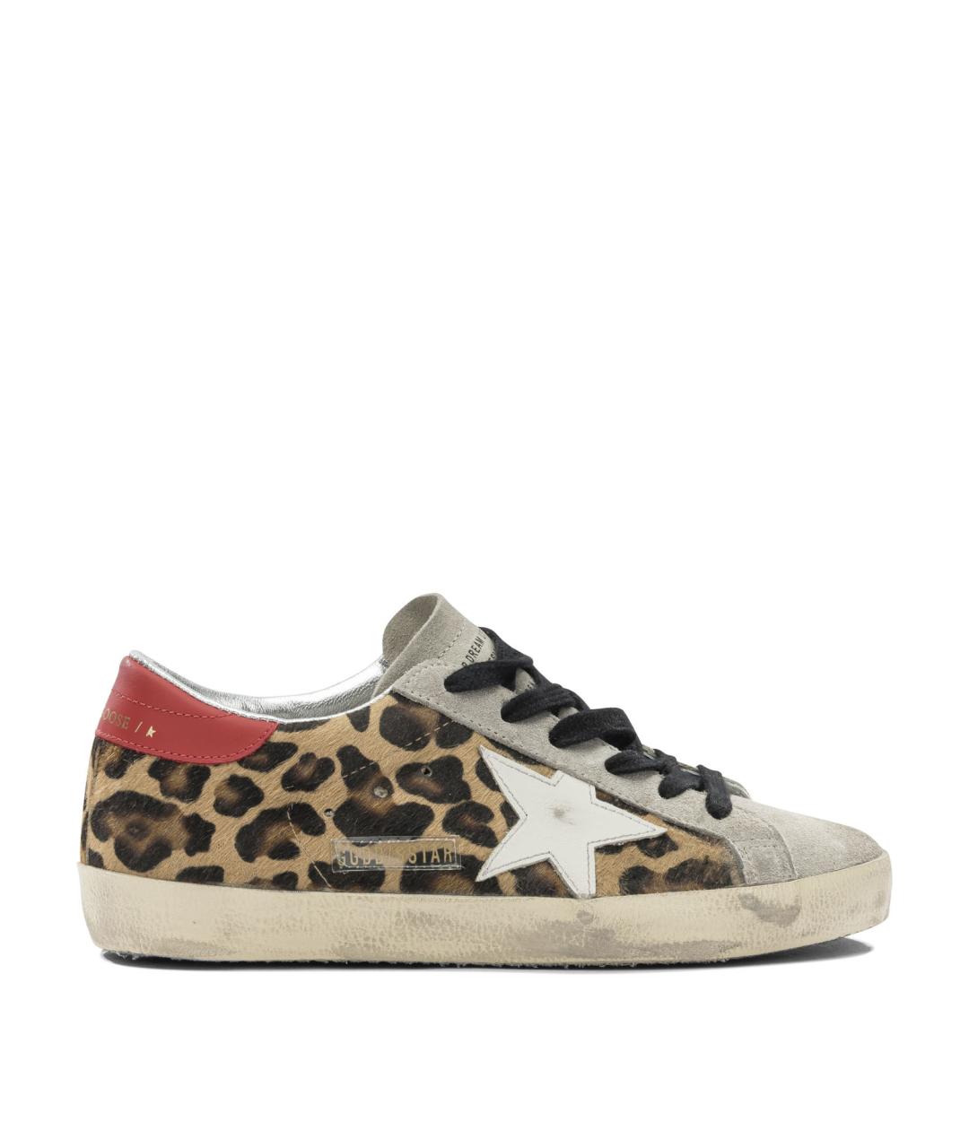 GOLDEN GOOSE DELUXE BRAND Мульти кожаные кроссовки, фото 1
