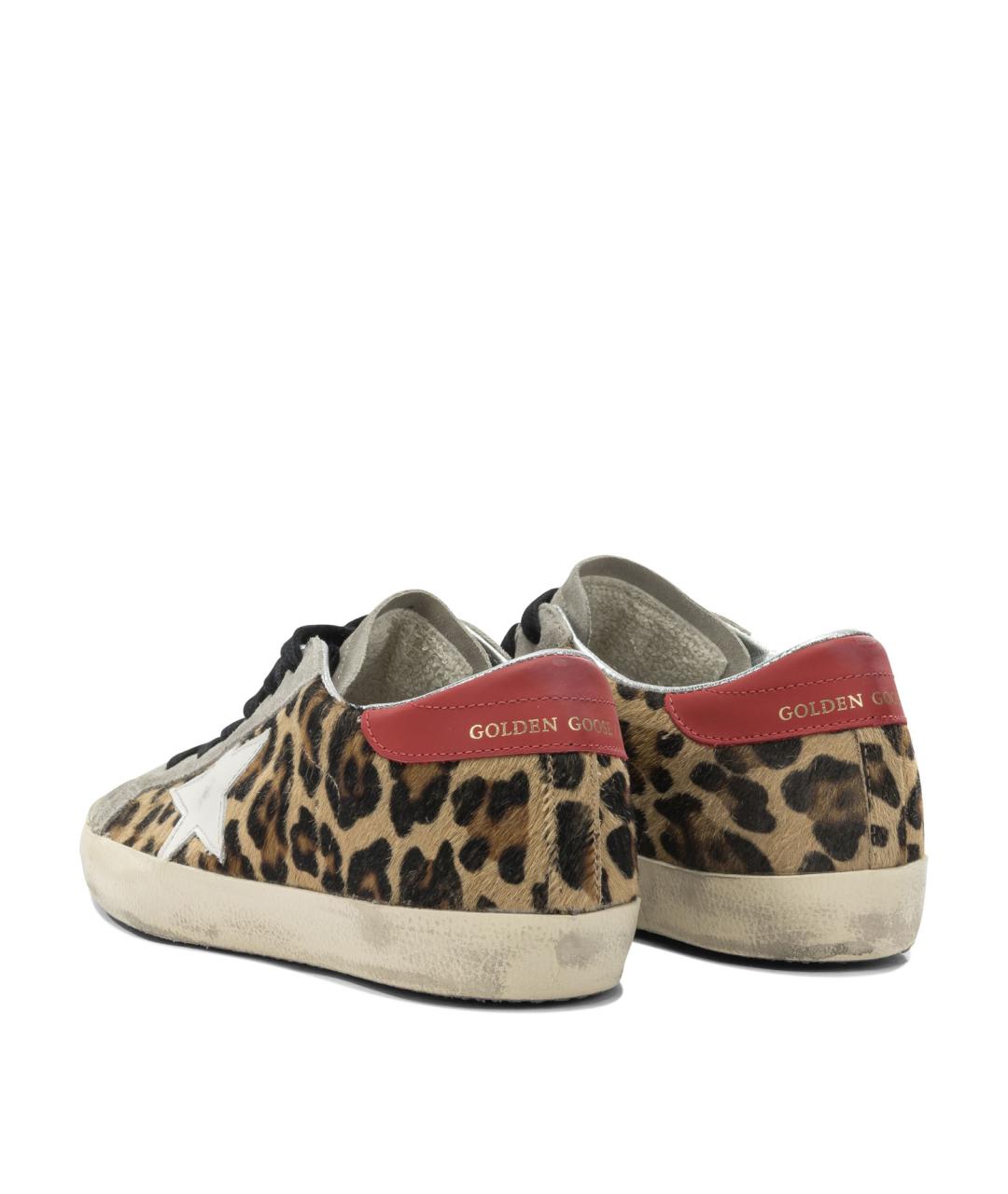 GOLDEN GOOSE DELUXE BRAND Мульти кожаные кроссовки, фото 4