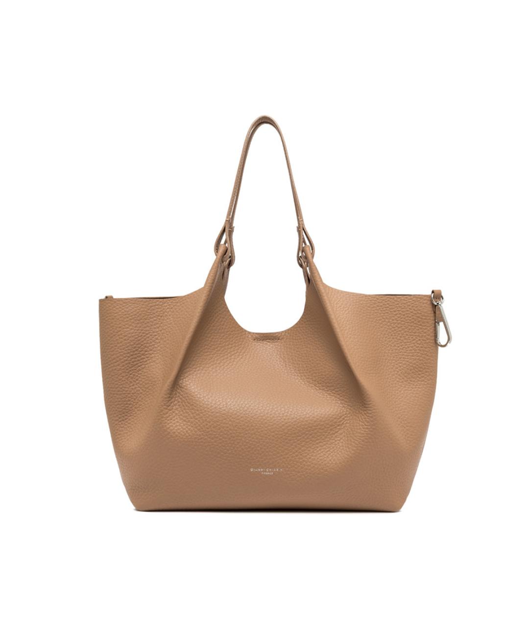 Gianni Chiarini Коричневая кожаная сумка через плечо, фото 2