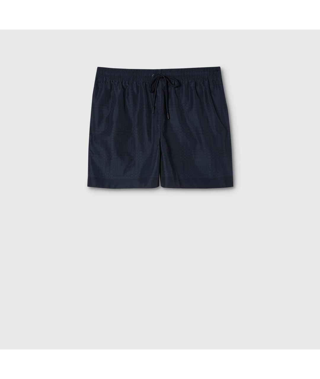 GUCCI Синие полиамидовые плавки, фото 1