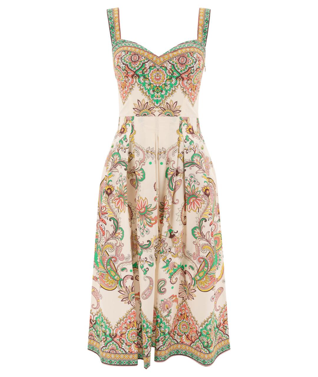 ETRO Мульти хлопковое повседневное платье, фото 1