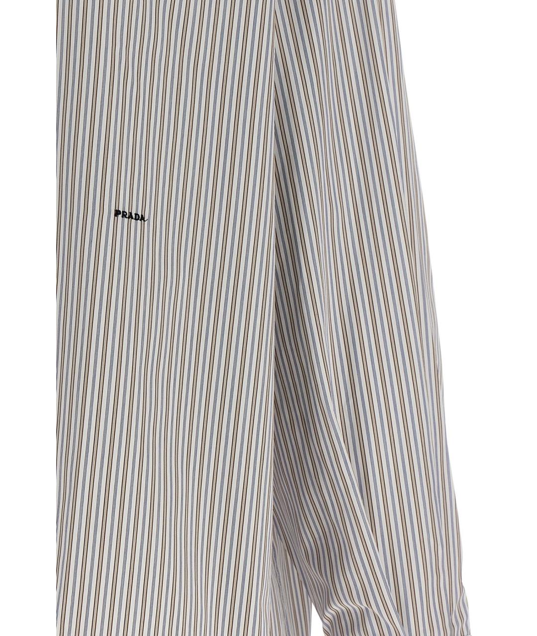 PRADA Мульти хлопковая рубашка, фото 4