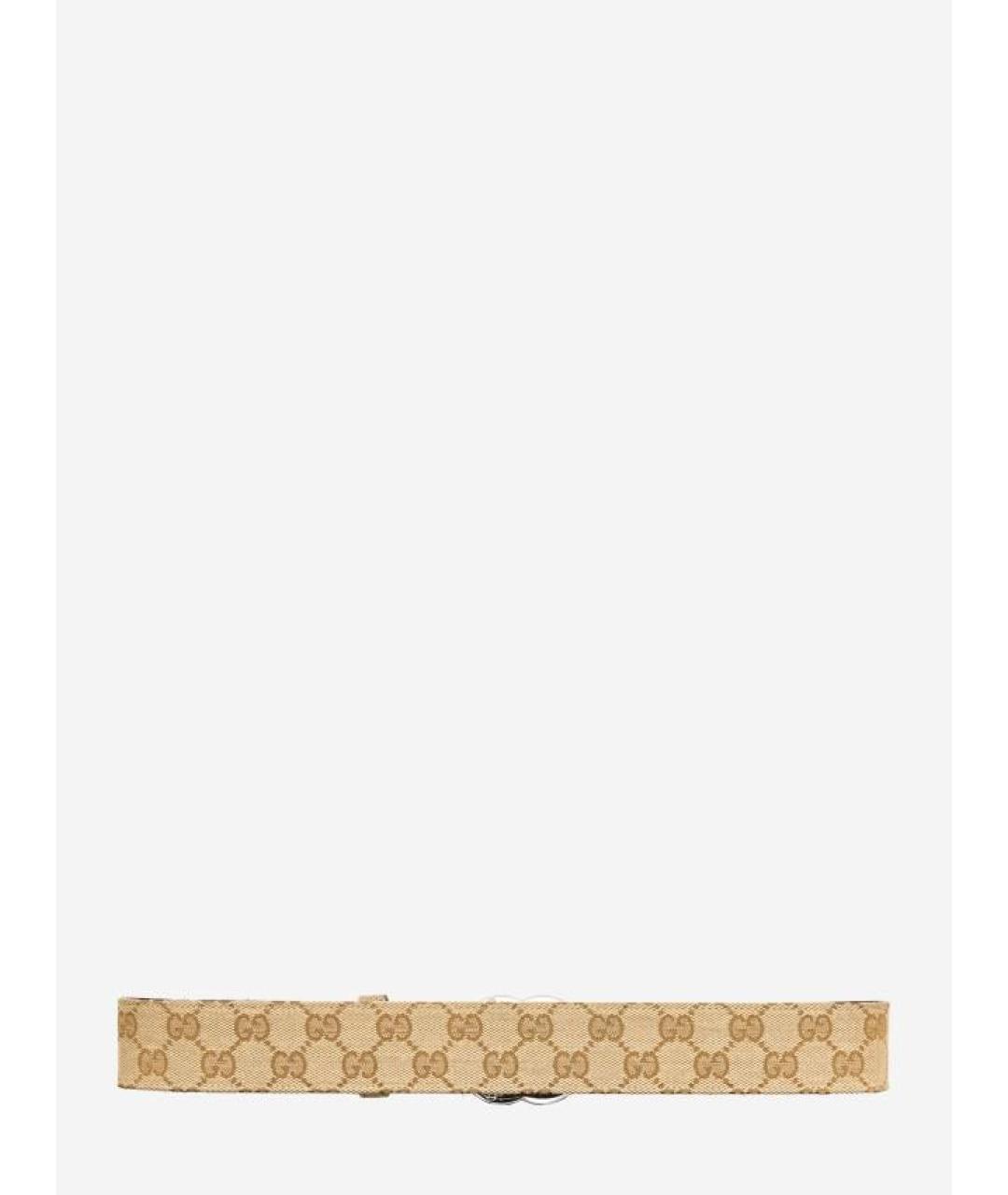 GUCCI Бежевый ремень, фото 2