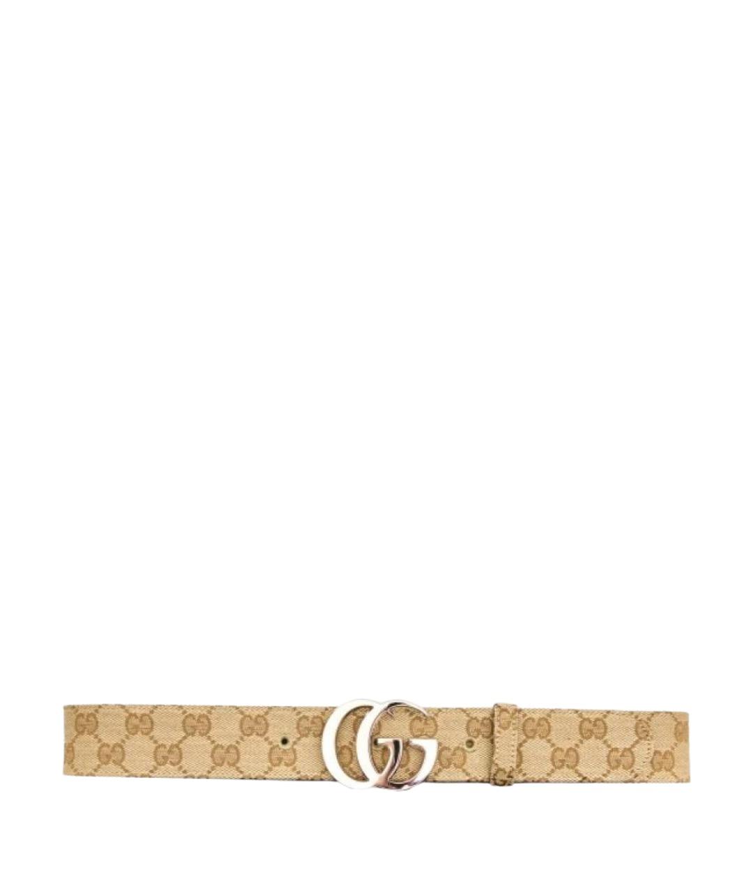 GUCCI Бежевый ремень, фото 1