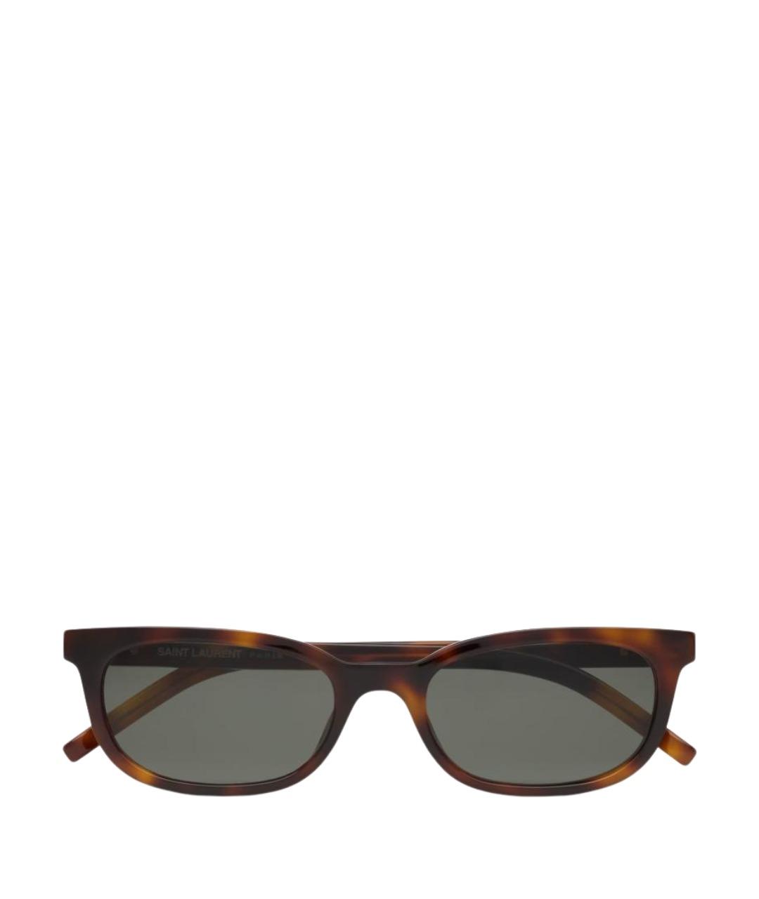 SAINT LAURENT Мульти пластиковые солнцезащитные очки, фото 1