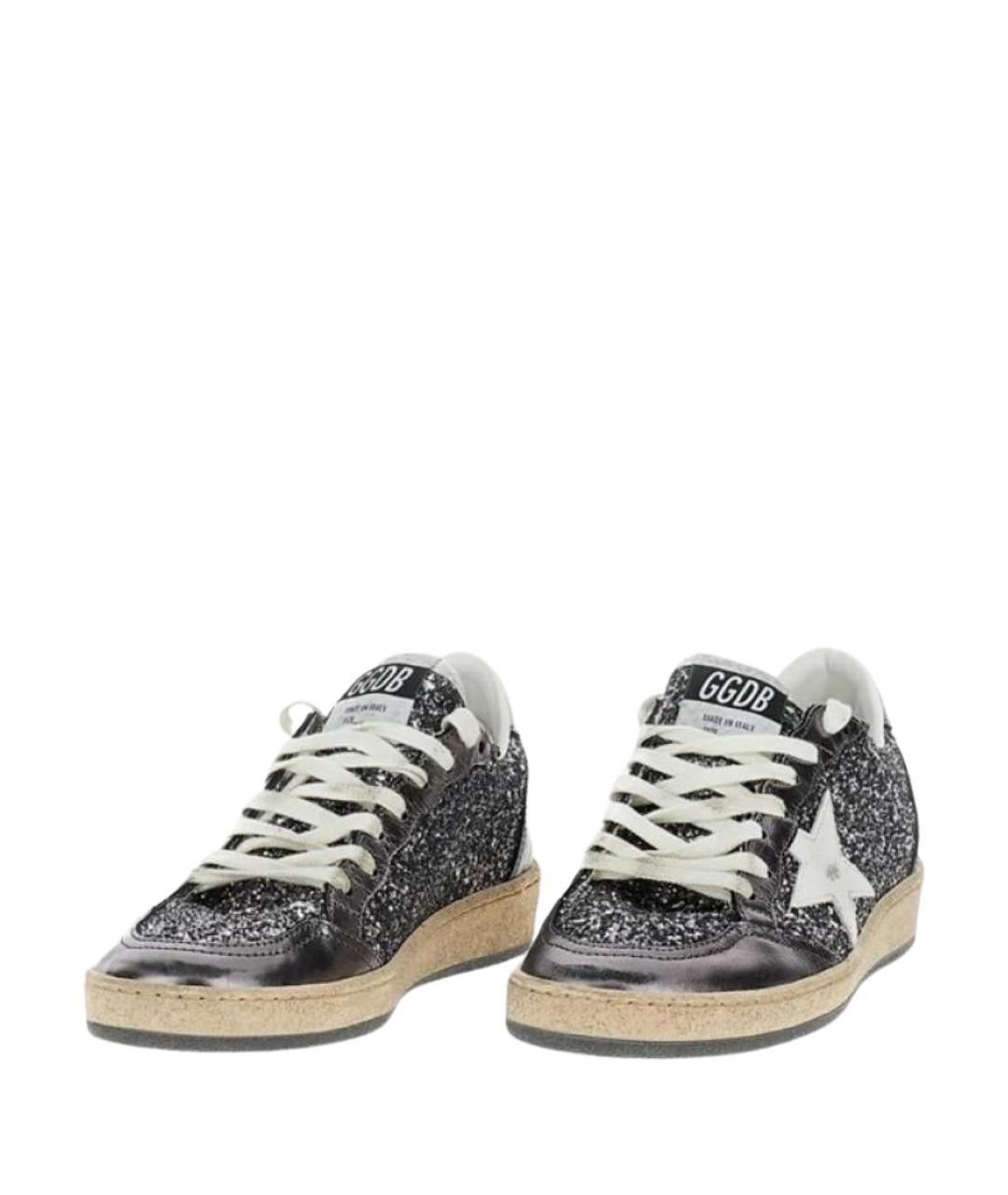GOLDEN GOOSE DELUXE BRAND Серебряные кроссовки, фото 3