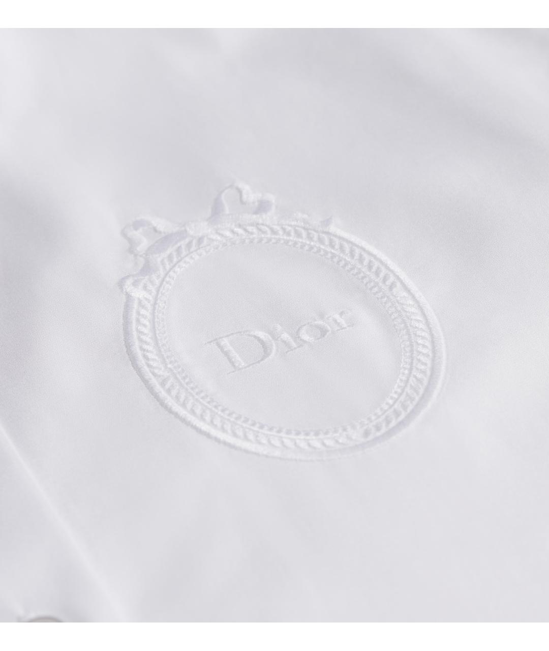 CHRISTIAN DIOR Белая хлопковая рубашка, фото 2
