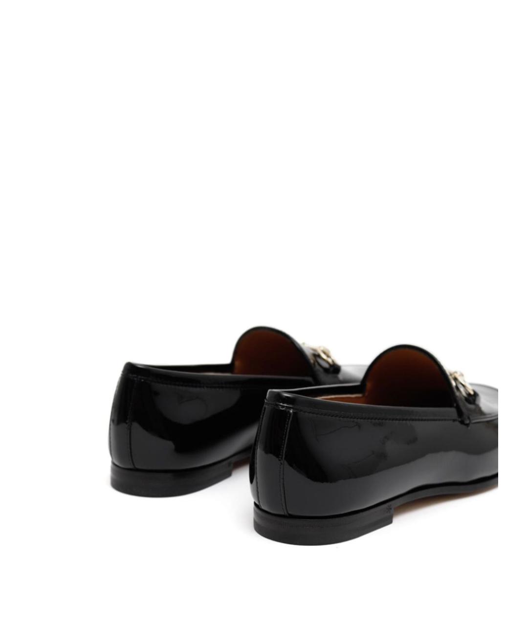 GUCCI Черные кожаные лоферы, фото 3