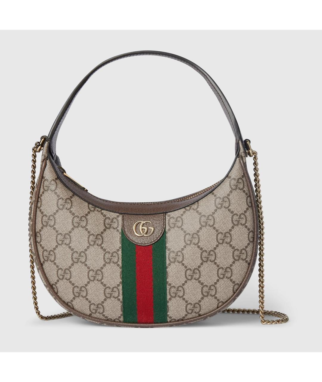 GUCCI Бежевая сумка с короткими ручками, фото 7