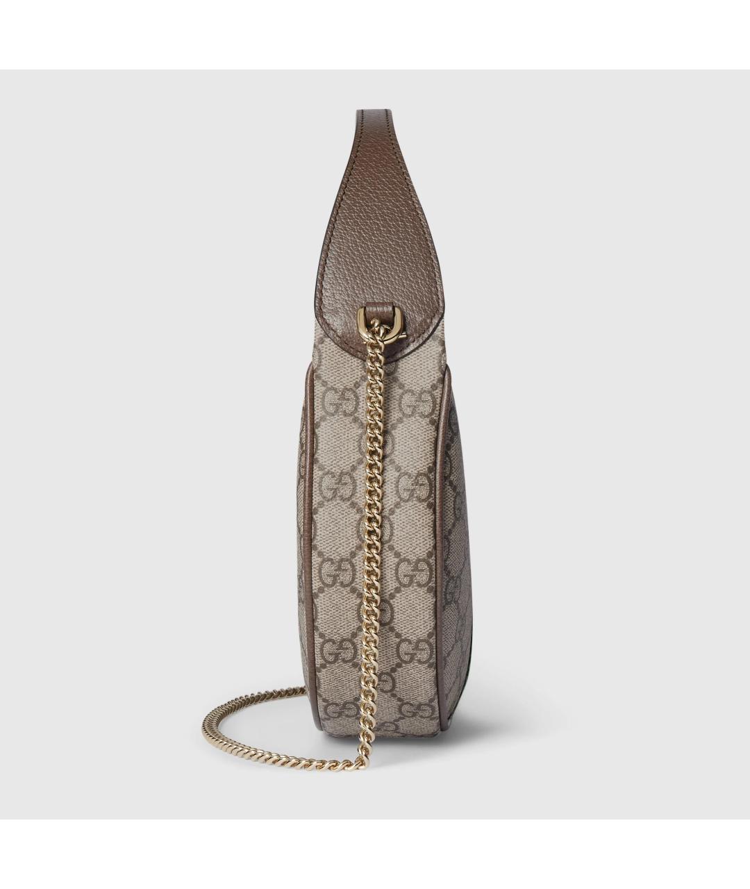 GUCCI Бежевая сумка с короткими ручками, фото 4