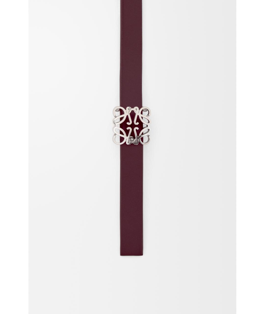 LOEWE Черный кожаный ремень, фото 4