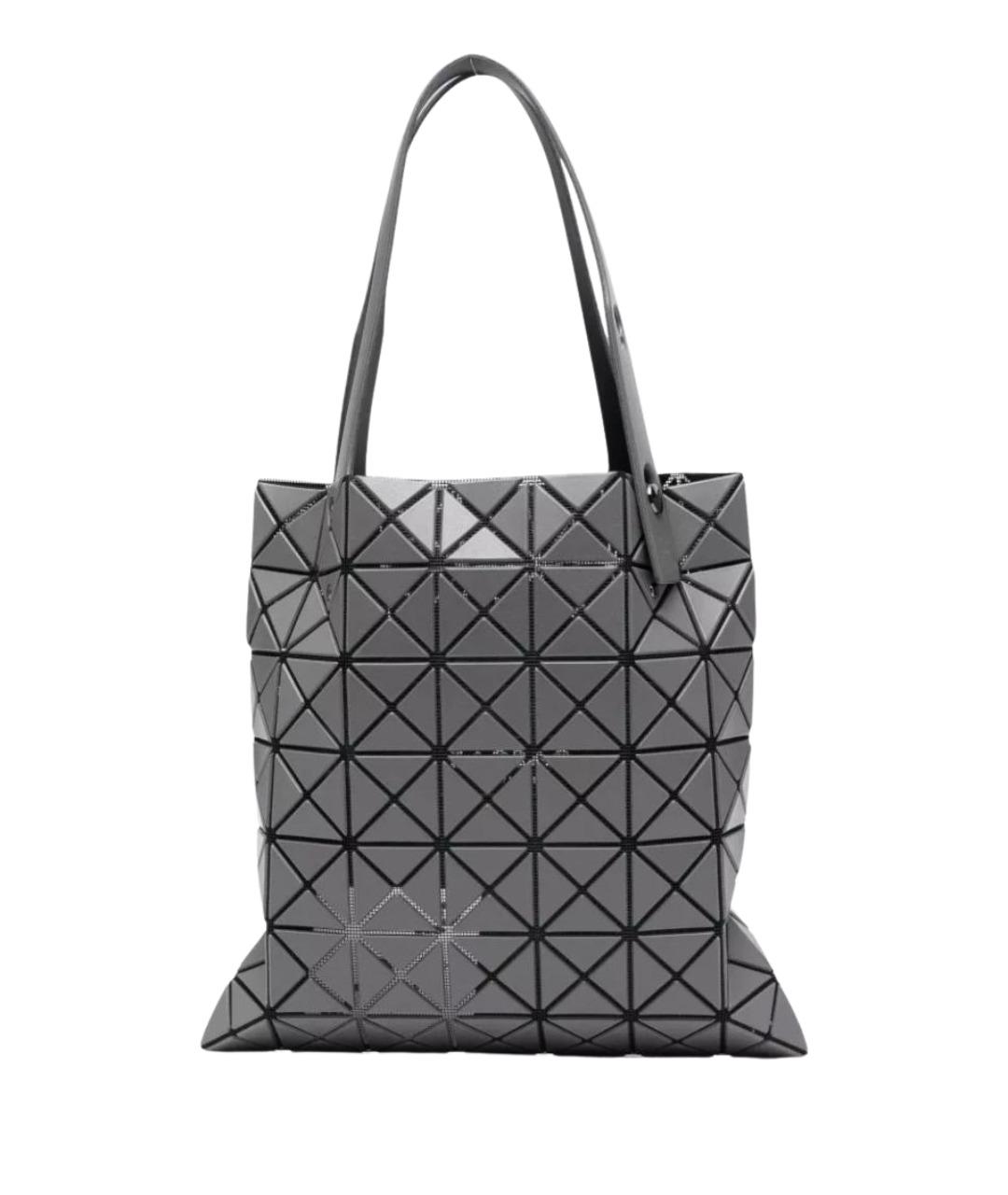 BAO BAO ISSEY MIYAKE Серая сумка тоут, фото 1