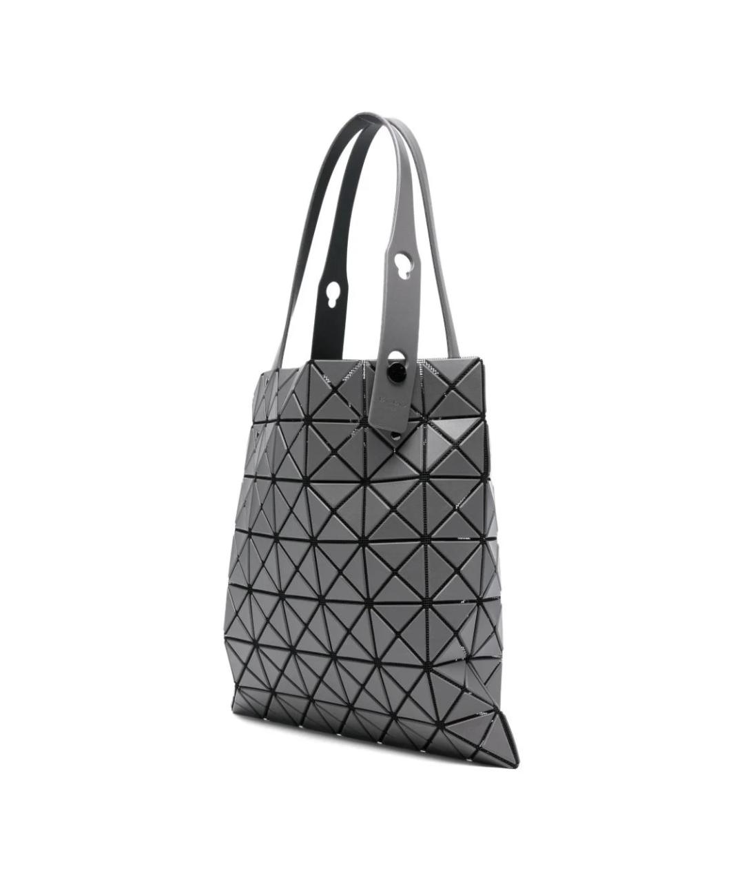 BAO BAO ISSEY MIYAKE Серая сумка тоут, фото 4