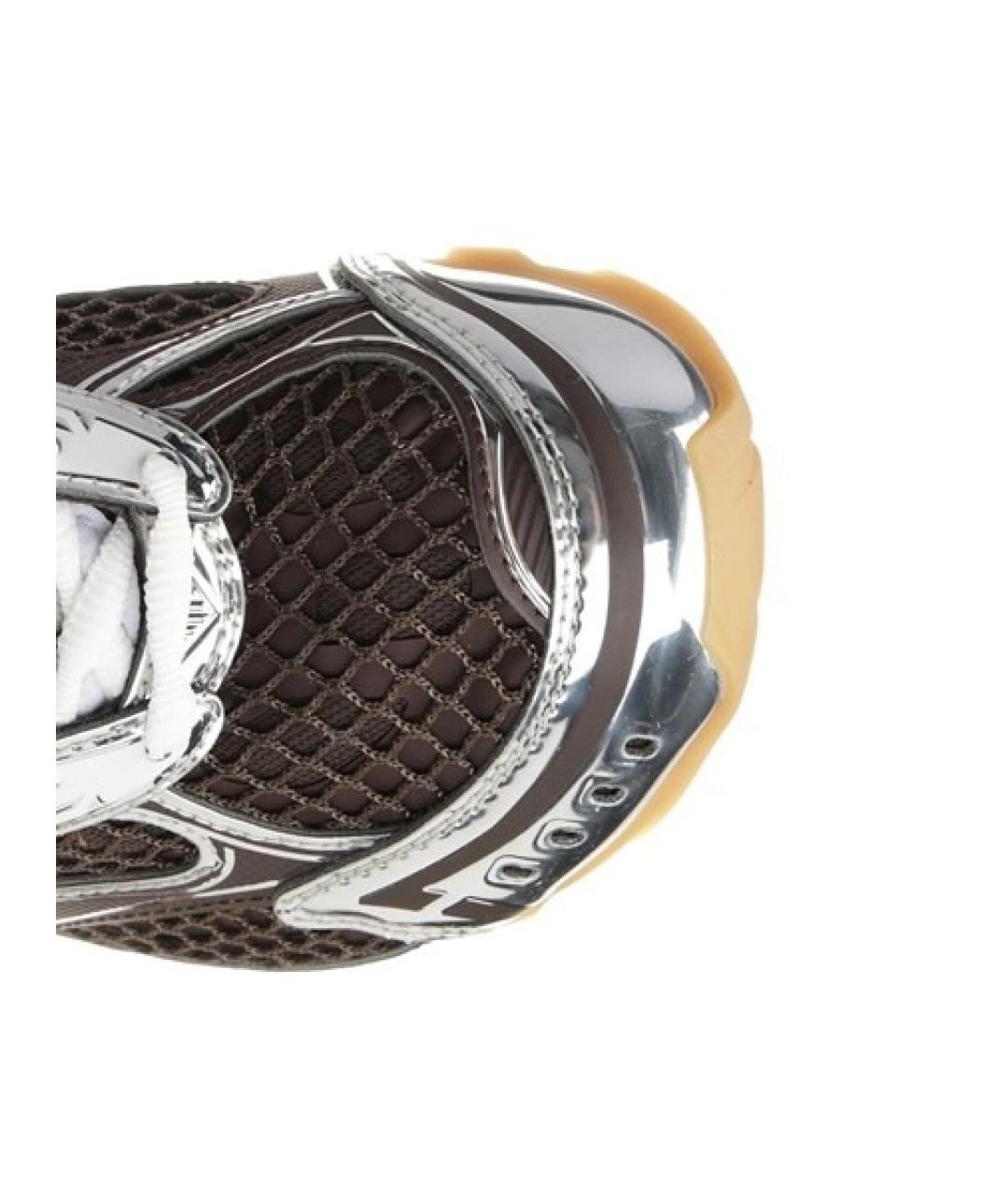 BOTTEGA VENETA Коричневые кроссовки, фото 2