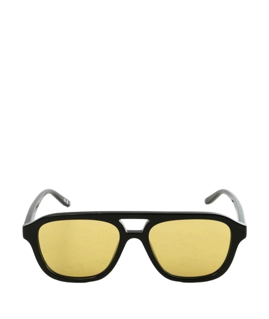 BALENCIAGA Черные пластиковые солнцезащитные очки, фото 1