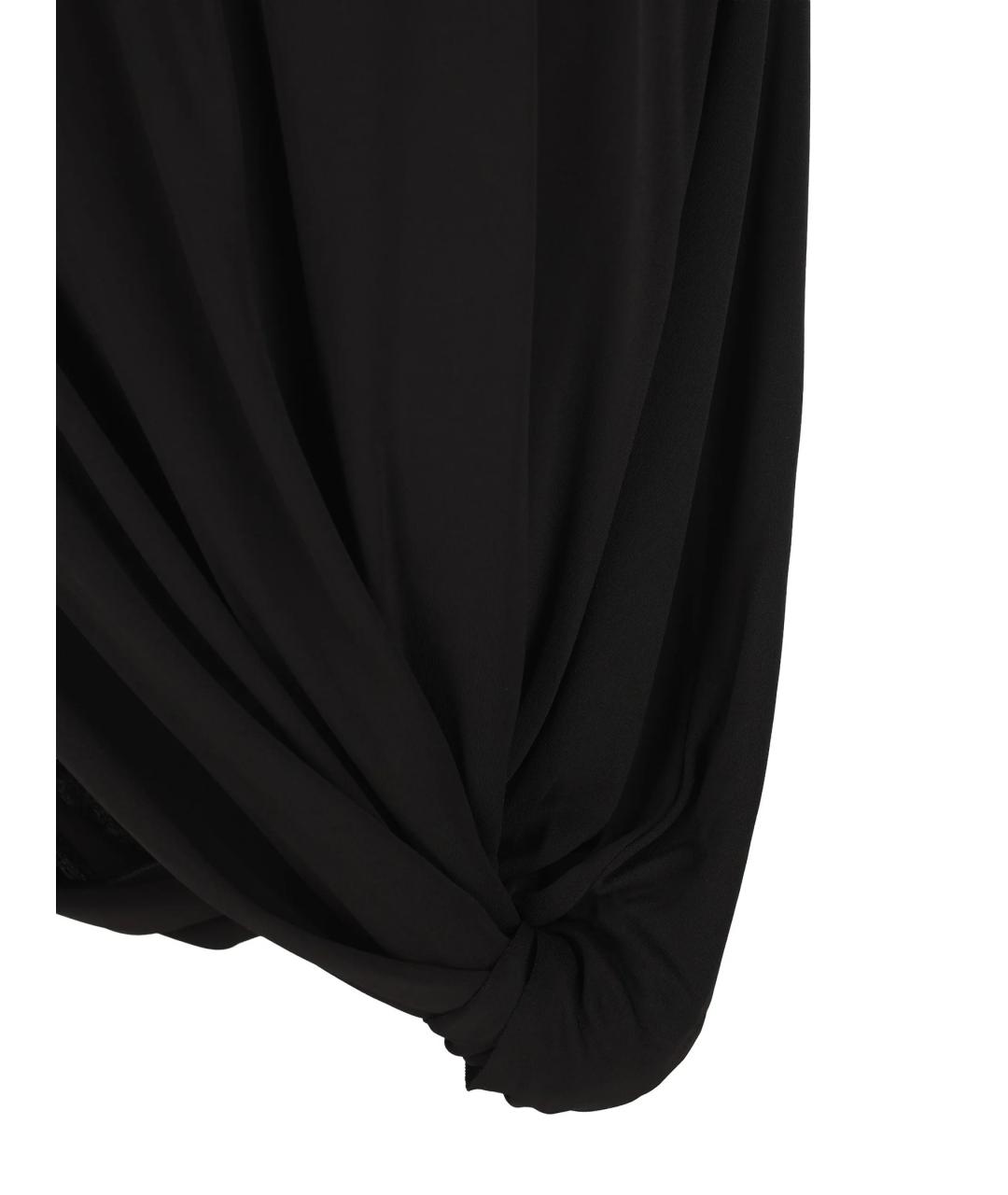 LOEWE Черное вискозное повседневное платье, фото 3