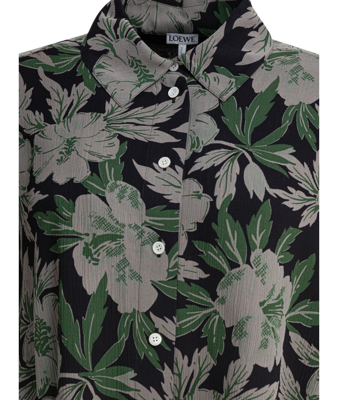 LOEWE Мульти шелковая рубашка, фото 3