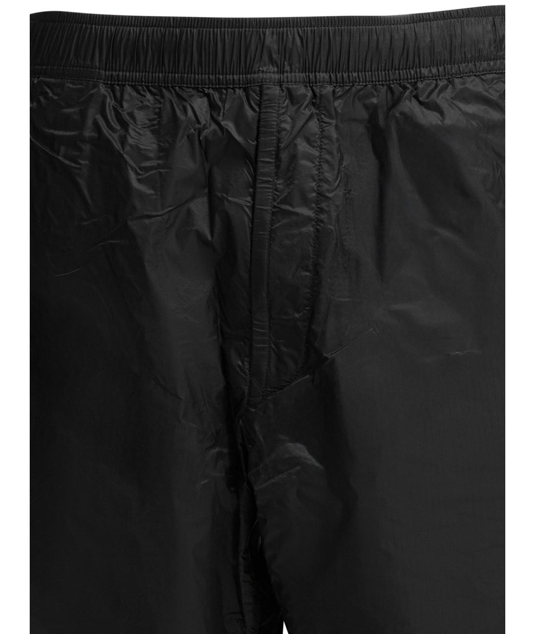 STONE ISLAND Синие полиамидовые повседневные брюки, фото 3