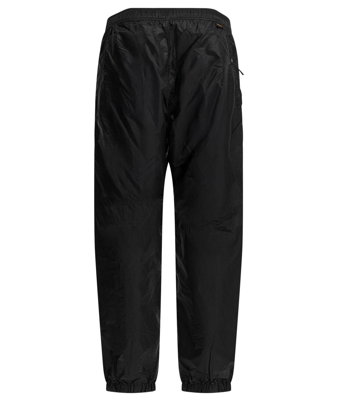 STONE ISLAND Синие полиамидовые повседневные брюки, фото 2