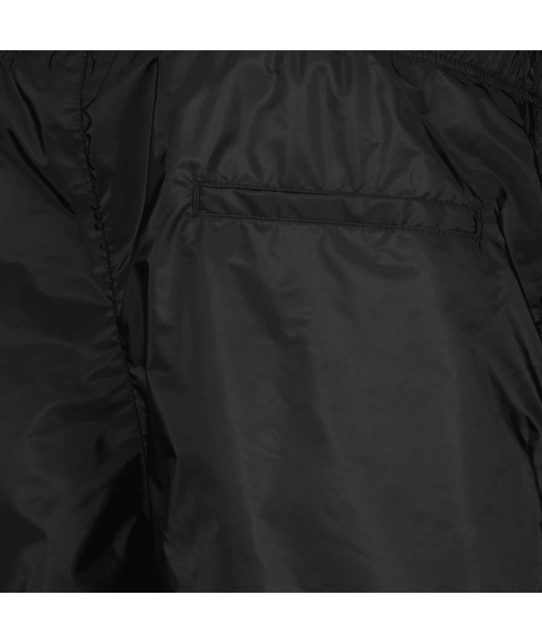 PRADA Черные полиамидовые шорты, фото 3