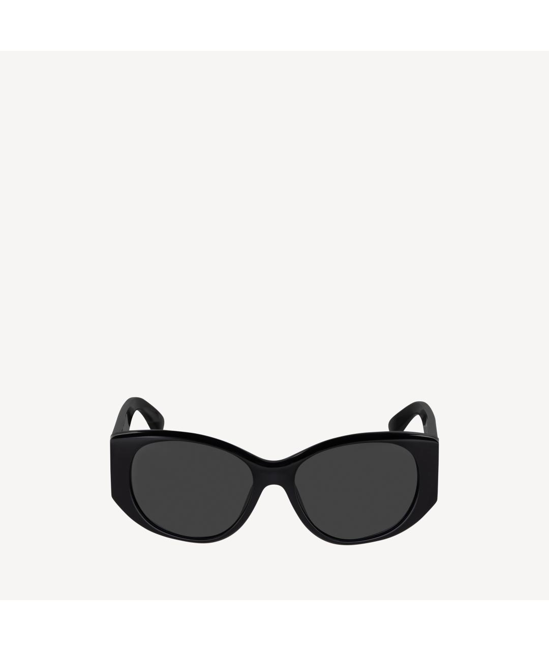 BALENCIAGA Черные пластиковые солнцезащитные очки, фото 6